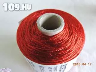 Hímzőfonal selyem piros 50 gr